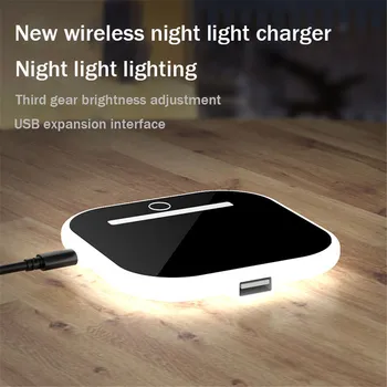 Multifunctional Desktop Stand Wireless Charger 10W Fast Charging With Night Light Vertical Portable Charger For iPhone HUAWEI
Multifunctional Desktop Stand Wireless Charger 10W Fast Charging With Night Light Vertical Portable Charger For iPhone HUAWEI
