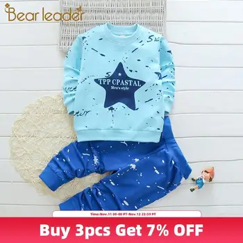 Bear Leader Autumn Boy Children's Clothes Set Quality Cotton Long Sleeve Baby Clothes 2pc Boys Suit Cartoon Kids Boy Clothes Set 
Bear Leader Autumn Boy Children's Clothes Set Quality Cotton Long Sleeve Baby Clothes 2pc Boys Suit Cartoon Kids Boy Clothes Set