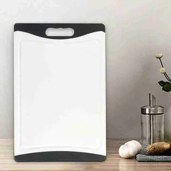 Plastic Cutting Board Chopping Board Hanging Cutting Block Non-Slip Feet Deep Drip Juice Groove Easy-Grip Kitchen Accessories
Plastic Cutting Board Chopping Board Hanging Cutting Block Non-Slip Feet Deep Drip Juice Groove Easy-Grip Kitchen Accessories