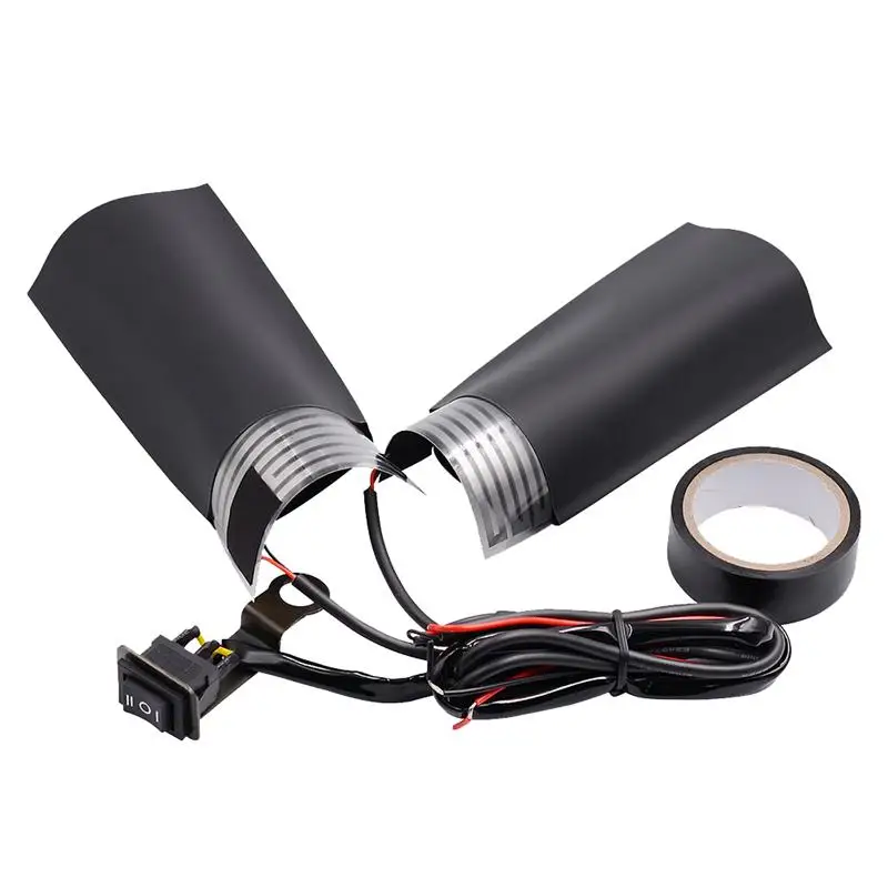 1 Set of 12V Motorcycle Electric Heating Handle Kit with Switch Electric Heating Insert Handlebar Pad Black
1 Set of 12V Motorcycle Electric Heating Handle Kit with Switch Electric Heating Insert Handlebar Pad Black