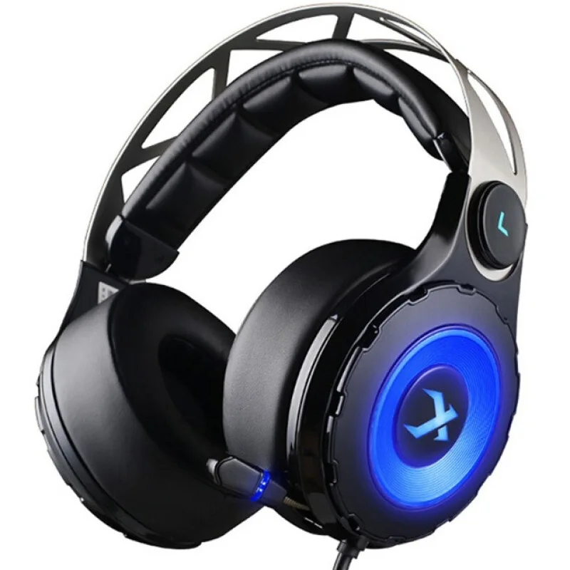 Luminous T18 game player headset USB interface headset integrated active noise reduction gaming headset
Luminous T18 game player headset USB interface headset integrated active noise reduction gaming headset