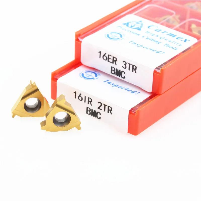 10PCS 16ER 16IR 1.5TR 2TR 3TR BMC Carmex Thread Inserts Carbide CNC Turning Tools Lathe Cutting
10PCS 16ER 16IR 1.5TR 2TR 3TR BMC Carmex Thread Inserts Carbide CNC Turning Tools Lathe Cutting