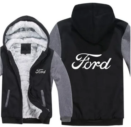 Новинка 2020 высококачественные толстовки с капюшоном Ford зимние мужские модные