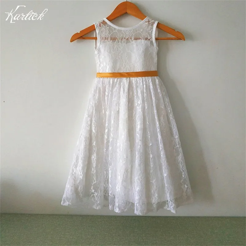 New Flower Girl Dresses for Wedding Fashion V-Back Lace Party Pageant Communion Dress with Sash Little Girls Kids/Children Dress
New Flower Girl Dresses for Wedding Fashion V-Back Lace Party Pageant Communion Dress with Sash Little Girls Kids/Children Dress