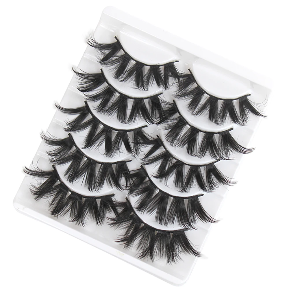 Credevtop 5 pairs 15-20MM Mink Eyelashes Natural False Eyelashes Lashes Soft Fake Eyelashes Extension Makeup Dramatic Volume
Credevtop 5 pairs 15-20MM Mink Eyelashes Natural False Eyelashes Lashes Soft Fake Eyelashes Extension Makeup Dramatic Volume