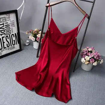 Sling Nightdress Sexy Cotton Silk Ovresize Female Summer Backless Korean Slim V-neck Sleepwear Soft Home Clothes New Dropship
Sling Nightdress Sexy Cotton Silk Ovresize Female Summer Backless Korean Slim V-neck Sleepwear Soft Home Clothes New Dropship