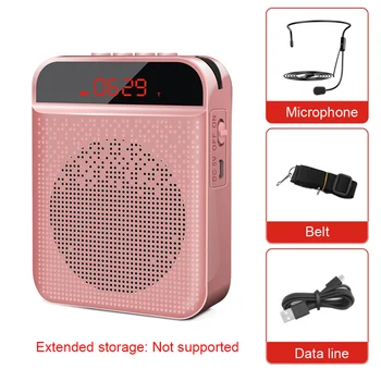 Ultralight Classroom Wired With Microphone Loudspeaker Meeting Personal Speaker Portable Bluetooth Voice Amplifier For Teachers
Ultralight Classroom Wired With Microphone Loudspeaker Meeting Personal Speaker Portable Bluetooth Voice Amplifier For Teachers