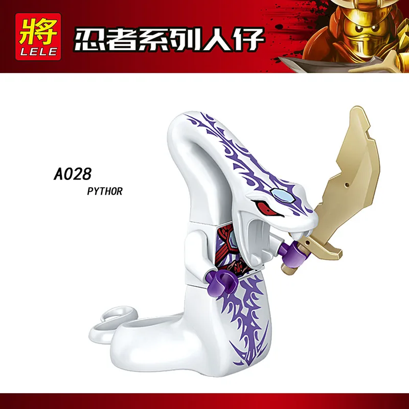 Single Sale Compatible LegoINGlys Ninja Mini Fgure CHOP RAI SKALES ACIDICUS PYTHOR Bricks Building Blocks Action Toys Baby Gifts
Single Sale Compatible LegoINGlys Ninja Mini Fgure CHOP RAI SKALES ACIDICUS PYTHOR Bricks Building Blocks Action Toys Baby Gifts