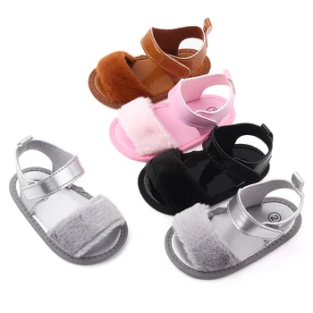 Summer New Baby Girl Sandals Baby Kids Children Cute Plush Sandal Anti-slip PU Shoe Indoor Outdoor Princess Shoes New
Summer New Baby Girl Sandals Baby Kids Children Cute Plush Sandal Anti-slip PU Shoe Indoor Outdoor Princess Shoes New