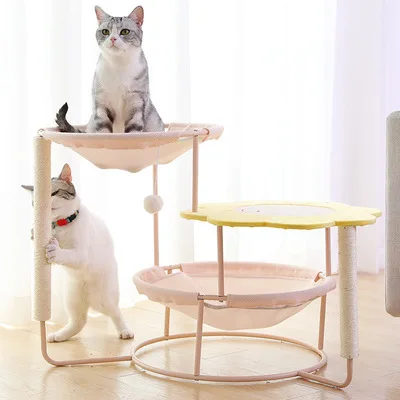 Cat nest cat bed cat hammock recliner cat cradle removable and washable Cat nest for all seasons Cat climbing frame pet supplies
Cat nest cat bed cat hammock recliner cat cradle removable and washable Cat nest for all seasons Cat climbing frame pet supplies