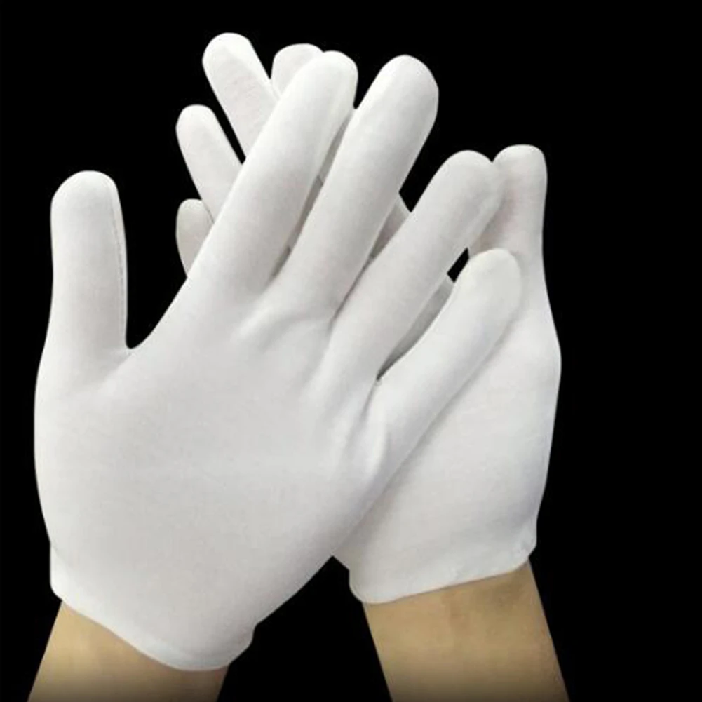 Men Women Etiquette White Cotton Gloves Waiters/Drivers/Jewelry/Workers Mittens Simple Working Gloves Unisex High Quality
Men Women Etiquette White Cotton Gloves Waiters/Drivers/Jewelry/Workers Mittens Simple Working Gloves Unisex High Quality