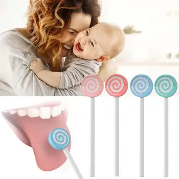 Kuulee Coated Tongue Scraper Baby Tongue Cleaning Brush Tool Lollipop Shape Coated Tongue Scraper environmentally friendly
Kuulee Coated Tongue Scraper Baby Tongue Cleaning Brush Tool Lollipop Shape Coated Tongue Scraper environmentally friendly