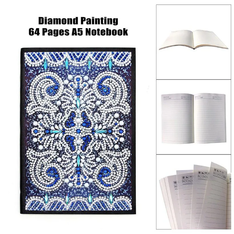Diamond Painting Cross stitch Accessories Mandala Notebook Special Shaped Diary Book Diamond Embroidery Tool A5 Mosaic Gift 06
Diamond Painting Cross stitch Accessories Mandala Notebook Special Shaped Diary Book Diamond Embroidery Tool A5 Mosaic Gift 06