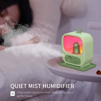 Mist Humidifier Air Diffuser Portable TV Shaped Humidifier Essential Oil Diffuser With Night Light Cool Desktop USB Humidifier
Mist Humidifier Air Diffuser Portable TV Shaped Humidifier Essential Oil Diffuser With Night Light Cool Desktop USB Humidifier