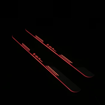 RQXR led stainless steel overlay acrylic door scuff for alfa romeo moving door sill plate lining decorative light,2pcs
RQXR led stainless steel overlay acrylic door scuff for alfa romeo moving door sill plate lining decorative light,2pcs