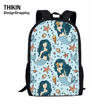 THIKIN Cute Girls Cartoon School Bag Lovely Coral Mermaid Prints Chidlren Book Bagpack Teenager Rucksack Mochilas Escolares
THIKIN Cute Girls Cartoon School Bag Lovely Coral Mermaid Prints Chidlren Book Bagpack Teenager Rucksack Mochilas Escolares