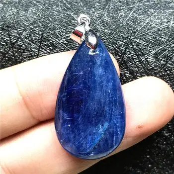 Real Natural Blue Kyanite Stone Pendant Jewelry For Woman Man Crystal 30x17x4mm Cat Eye Gemstone Crystal Water Drop Stone AAAA
Real Natural Blue Kyanite Stone Pendant Jewelry For Woman Man Crystal 30x17x4mm Cat Eye Gemstone Crystal Water Drop Stone AAAA