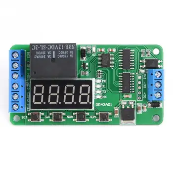 12V Dual Channel Multifunctional DPDT Delay Timer Relay Time Control Switch DR42A01 timer relay Hot Sale
12V Dual Channel Multifunctional DPDT Delay Timer Relay Time Control Switch DR42A01 timer relay Hot Sale