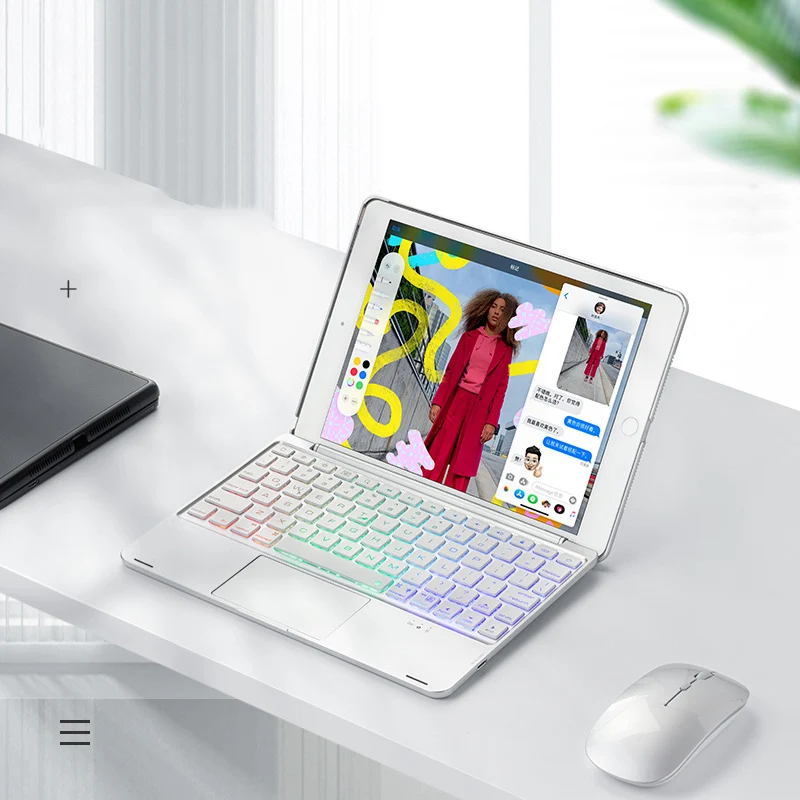 Чехол для клавиатуры нового iPad 10 2 дюйма 2020 / pro 5 стабильная сенсорная панель с