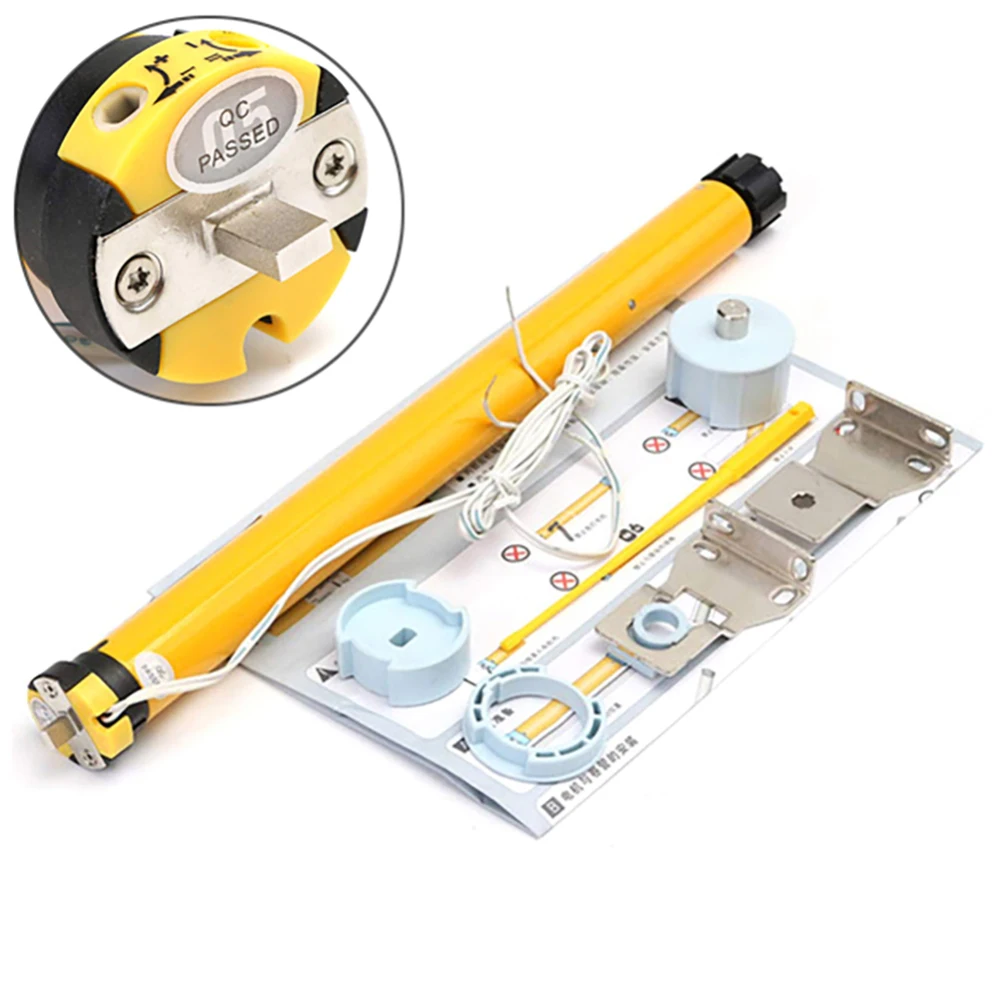 DC 12V 25mm DIY Electric Roller Blind Sun Protection Tubular Curtain Motor Kit For Shadow Blinds
DC 12V 25mm DIY Electric Roller Blind Sun Protection Tubular Curtain Motor Kit For Shadow Blinds