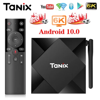 

Tanix TX6S TV BOX Android 10 Smart tv box 4GB RAM 32GB 64GB ROM TVBox Allwinner H616 Quad Core Box H.265 4K Media player 2GB 8GB