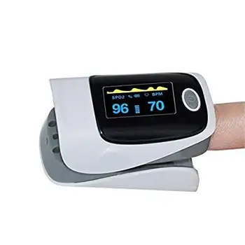 Fingertip Pulse Oximeter Portable Blood Oxygen Pulse Sensor Meter Heart Rate Monitor with Alarm SPO2 for Adults Children
Fingertip Pulse Oximeter Portable Blood Oxygen Pulse Sensor Meter Heart Rate Monitor with Alarm SPO2 for Adults Children