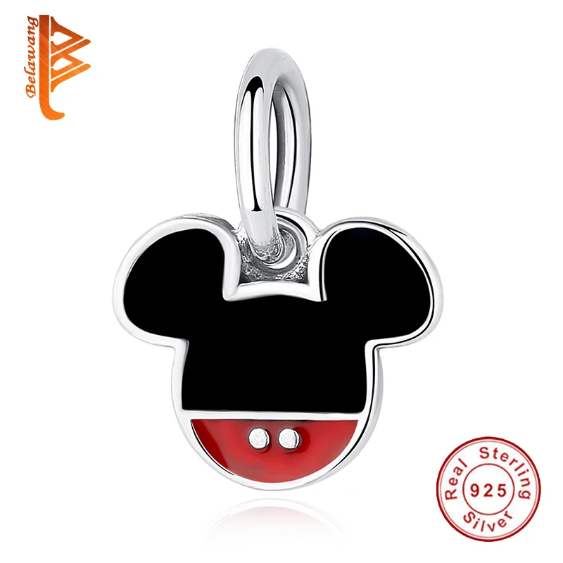 BELAWANG 925 Sterling Silver Dangle Charms Enamel Minnie Beads Fit Original Charm Silver 925 Bracelet DIY Jewelry Christmas Gift
BELAWANG 925 Sterling Silver Dangle Charms Enamel Minnie Beads Fit Original Charm Silver 925 Bracelet DIY Jewelry Christmas Gift