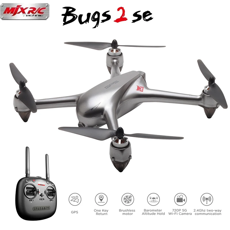 MJX B2SE GPS RC Drone Brushless Motor 1080P HD Camera 5G WiFi FPV Follow Me Mode Altitude Hold Smart Flight Quadcopter VS B5W
MJX B2SE GPS RC Drone Brushless Motor 1080P HD Camera 5G WiFi FPV Follow Me Mode Altitude Hold Smart Flight Quadcopter VS B5W
