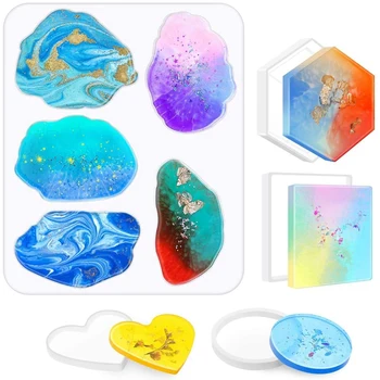 Resin Cast Coaster Mould,Resin Coaster Mould,Geode Agate Epoxy Coaster Mould,Used to Make Coasters,Handmade for Mats
Resin Cast Coaster Mould,Resin Coaster Mould,Geode Agate Epoxy Coaster Mould,Used to Make Coasters,Handmade for Mats