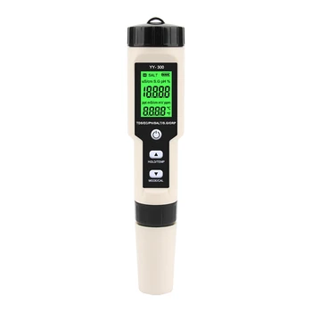 7 in 1 PH/TDS/EC/ORP/Salinity /S. G/Temperature Meter Water Quality Monitor Tester Drinking Water, Aquariums PH Meter
7 in 1 PH/TDS/EC/ORP/Salinity /S. G/Temperature Meter Water Quality Monitor Tester Drinking Water, Aquariums PH Meter