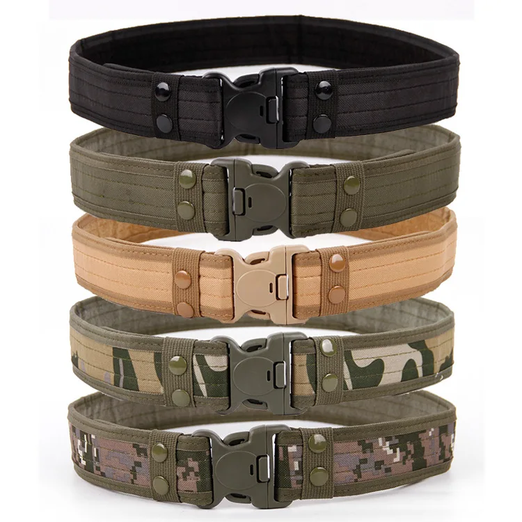 New Army Style Combat Belts Quick Release Tactical Belt Fashion Men Canvas Waistband Outdoor Hunting 5Colors 130cm 2019
New Army Style Combat Belts Quick Release Tactical Belt Fashion Men Canvas Waistband Outdoor Hunting 5Colors 130cm 2019