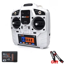 MicroZone MC6C Model Aircraft Remote Control With 2.4G Receiver For SU27 Fixed Wing Aircraft Through The 4 Axis KT Board Machin
MicroZone MC6C Model Aircraft Remote Control With 2.4G Receiver For SU27 Fixed Wing Aircraft Through The 4 Axis KT Board Machin