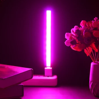 USB 27-LED Grow Light 5W Red & Blue Hydroponic Plant Growing Light Bar for Desktop Plant Flower Growing DC 5V
USB 27-LED Grow Light 5W Red & Blue Hydroponic Plant Growing Light Bar for Desktop Plant Flower Growing DC 5V