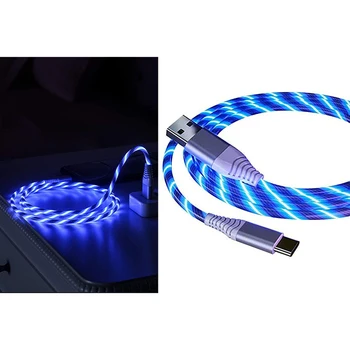 LED Type-C Phone Charging Cable USB C Flowing Light USB Cords for Samsung Galaxy S10 Note9 8,LG V30,Google Pixel
LED Type-C Phone Charging Cable USB C Flowing Light USB Cords for Samsung Galaxy S10 Note9 8,LG V30,Google Pixel