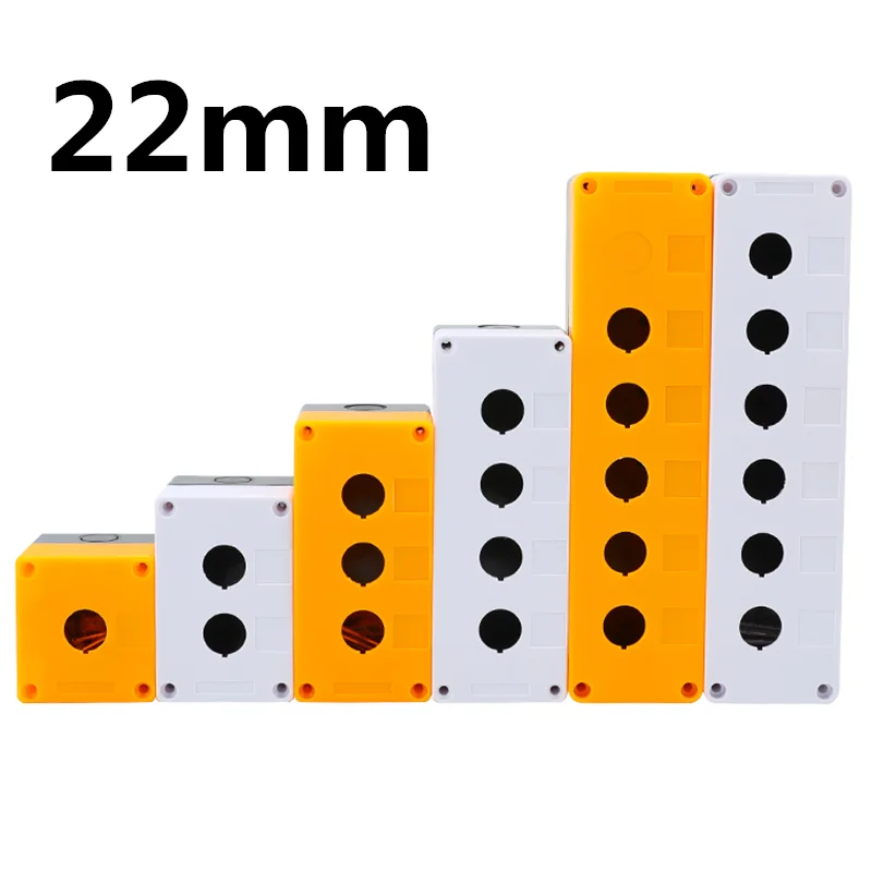 22mm Installation Aperture Waterproof Dust-proof XB2 LA38 LAY37 Button Switch Control Box 1/2/3/4/5 Hole Height 65mm XAL BX
22mm Installation Aperture Waterproof Dust-proof XB2 LA38 LAY37 Button Switch Control Box 1/2/3/4/5 Hole Height 65mm XAL BX