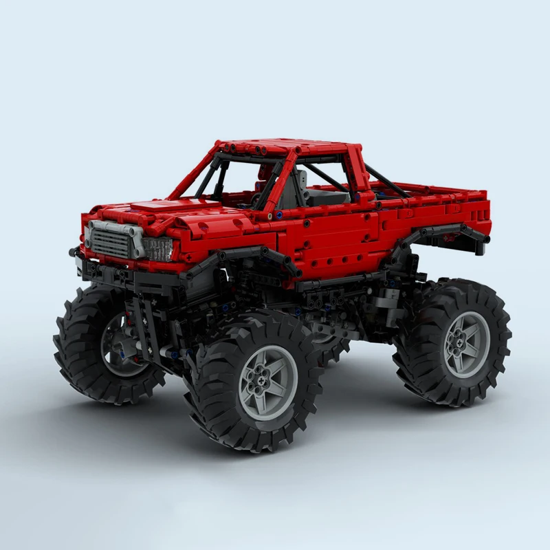 Monsters Truck With Automated Differential Lock Racing Car MOCs Bricks F-150 Fit For LEGOinglys Technic Building Block kids Toys
Monsters Truck With Automated Differential Lock Racing Car MOCs Bricks F-150 Fit For LEGOinglys Technic Building Block kids Toys