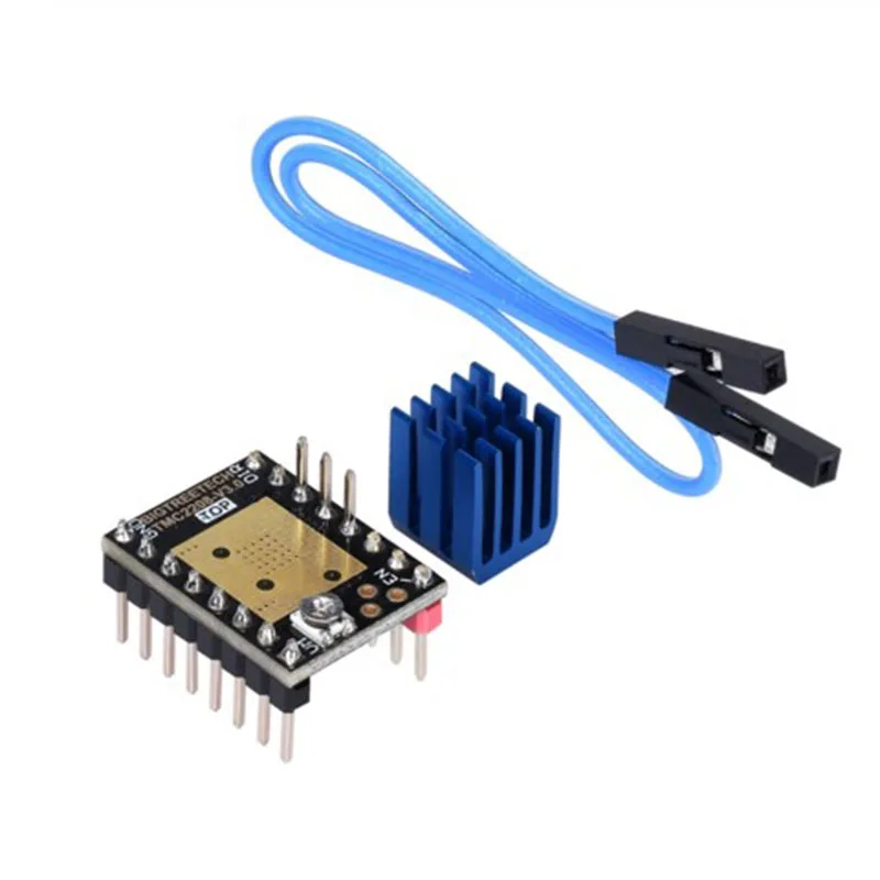 1pcs UART TMC2208 Stepper Motor Mute Driver Single Axis+Cable Wire Accessories