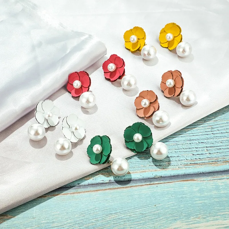 Geometric Flower Earrings for Women Fashion Trendy Charms Statement Elegant Cute Stud Earring Jewelry Gift for Girls
Geometric Flower Earrings for Women Fashion Trendy Charms Statement Elegant Cute Stud Earring Jewelry Gift for Girls