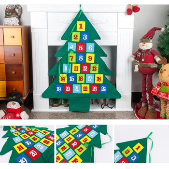 Non-woven Christmas Tree Hanging Advent Calendars 24 Days Countdown To Christmas For Home Office Party Decoration Kerst Kalender
Non-woven Christmas Tree Hanging Advent Calendars 24 Days Countdown To Christmas For Home Office Party Decoration Kerst Kalender