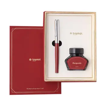 Vintage Business Fountain Pen Signature Calligraphy with Ink Pen Holder Gift Box Set Student School Supplies
Vintage Business Fountain Pen Signature Calligraphy with Ink Pen Holder Gift Box Set Student School Supplies