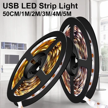 5V USB Light Strip Lamp 2835 Led Tv Background Bias Lighting Flexible Neon Light Christmas Lighting Stairs Tira Led Decoracion
5V USB Light Strip Lamp 2835 Led Tv Background Bias Lighting Flexible Neon Light Christmas Lighting Stairs Tira Led Decoracion