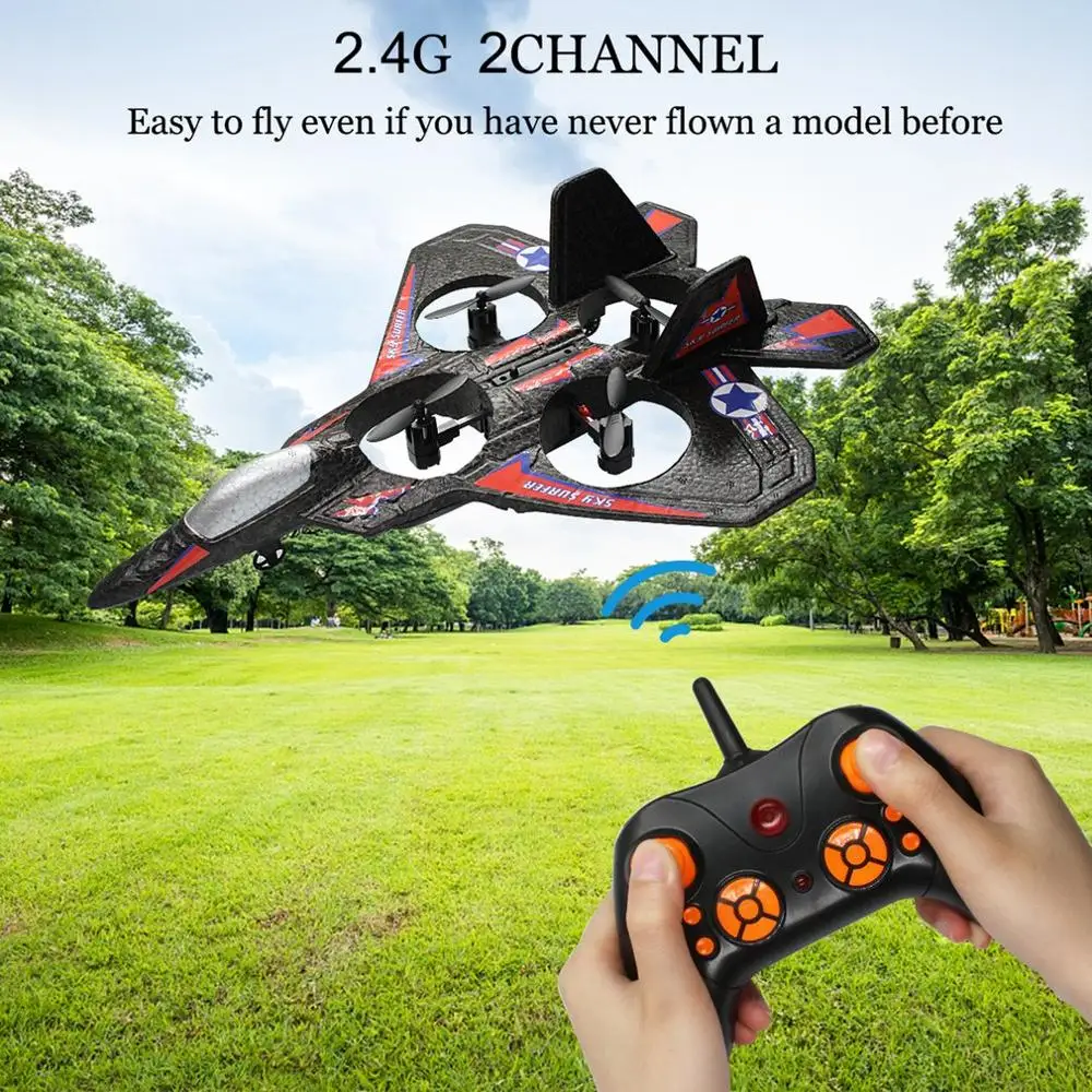 Outdoor RC Airplane Fixed Wing Drone Model Aircraft Electric RTF Epp Foam Phantom Remote Control Fighter Glider Plane For Kid
Outdoor RC Airplane Fixed Wing Drone Model Aircraft Electric RTF Epp Foam Phantom Remote Control Fighter Glider Plane For Kid