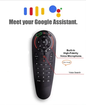 G30S Air Mouse Voice Remote Control 2.4G Wireless 33 keys IR Learning Gyro Sensing Keyboard for Smart Android TV Box PC H96max
G30S Air Mouse Voice Remote Control 2.4G Wireless 33 keys IR Learning Gyro Sensing Keyboard for Smart Android TV Box PC H96max