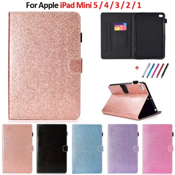 For iPad Mini Case Shinning Glitter Flip Wallet Stand Tablet Cover For Funda iPad Mini 5 Mini 4 3 2 Case Coque 7.9" inch + Pen
For iPad Mini Case Shinning Glitter Flip Wallet Stand Tablet Cover For Funda iPad Mini 5 Mini 4 3 2 Case Coque 7.9" inch + Pen