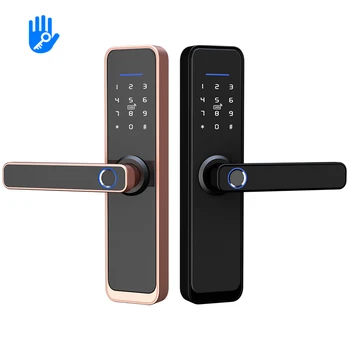 Biometric Fingerprint Door Lock WiFi Bluetooth TT Lock APP Electronic Lock Digital Card Tags Hotel Lock Dual Latch X2
Biometric Fingerprint Door Lock WiFi Bluetooth TT Lock APP Electronic Lock Digital Card Tags Hotel Lock Dual Latch X2