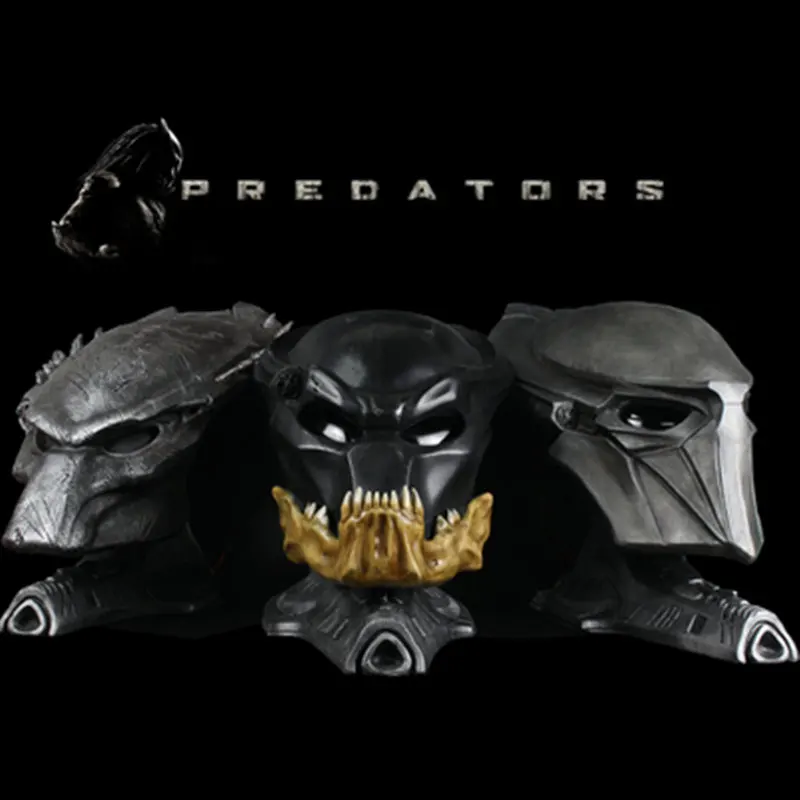 1/1 Scale Alien Vs Predator Anime Figure AVP Predator Mask Model Dolls Resin Statue Desktop decoration SM44
1/1 Scale Alien Vs Predator Anime Figure AVP Predator Mask Model Dolls Resin Statue Desktop decoration SM44