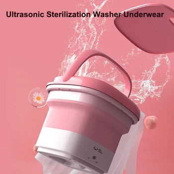 Portable Foldable Clothes Washing Machine With Ozone Ultraviolet Disinfection 4.5L Capacity One Button Clothes Underwear Washer
Portable Foldable Clothes Washing Machine With Ozone Ultraviolet Disinfection 4.5L Capacity One Button Clothes Underwear Washer