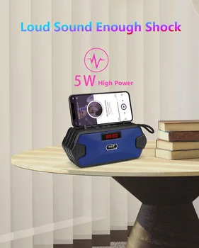 Portable bluetooth speaker wireless bass column outdoor USB speaker with FM radio AUX TF MP3 subwoofer speaker
Portable bluetooth speaker wireless bass column outdoor USB speaker with FM radio AUX TF MP3 subwoofer speaker