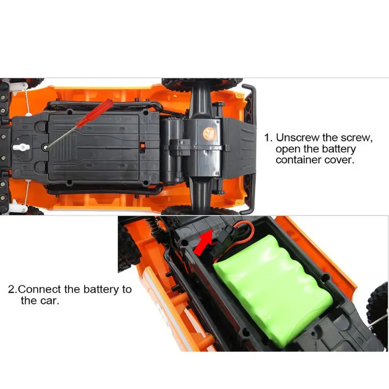 Off-road RC Car Remote Control Climbing 1/14 Two-Wheel Drive Big Tail Semi-High Speed Racing Truck 634F
Off-road RC Car Remote Control Climbing 1/14 Two-Wheel Drive Big Tail Semi-High Speed Racing Truck 634F