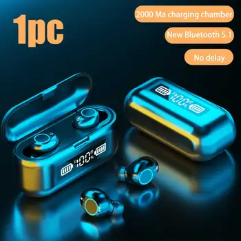 Auto Pairing TWS Earbuds Digital Display LED Indicator Bluetooth Wireless Work Sports Running Touch Control Noise Cancelling
Auto Pairing TWS Earbuds Digital Display LED Indicator Bluetooth Wireless Work Sports Running Touch Control Noise Cancelling